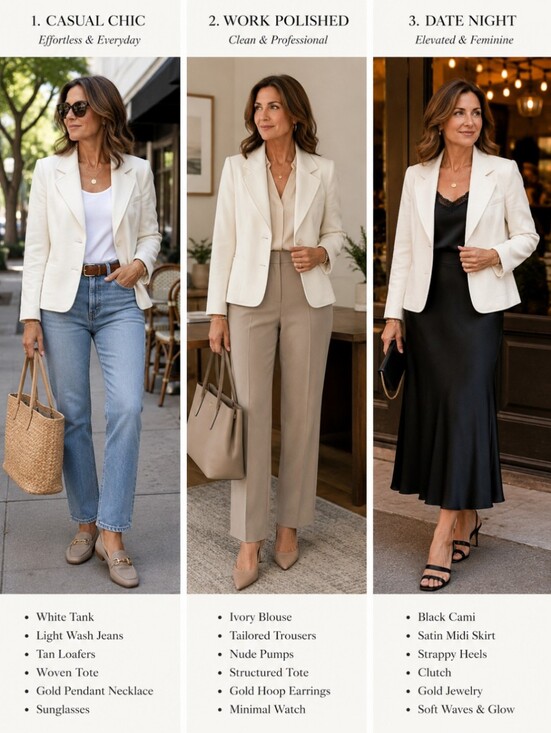Appleseed's Jackets & Blazers - NEW Jacket Soft cozy warm lined button blazer ivory Pockets NWOT 16